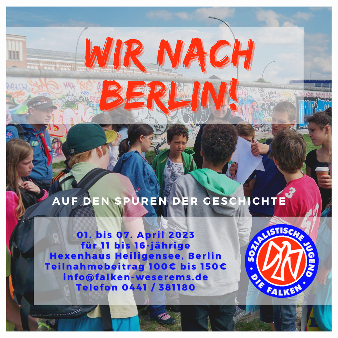 „Wir nach Berlin!“ April 2023
