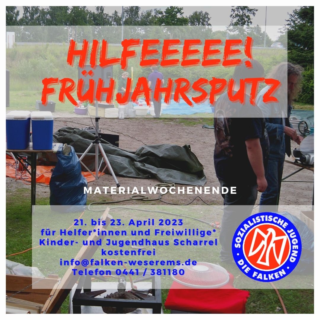 „Hilfeeee! Frühjahrsputz“ April 2023